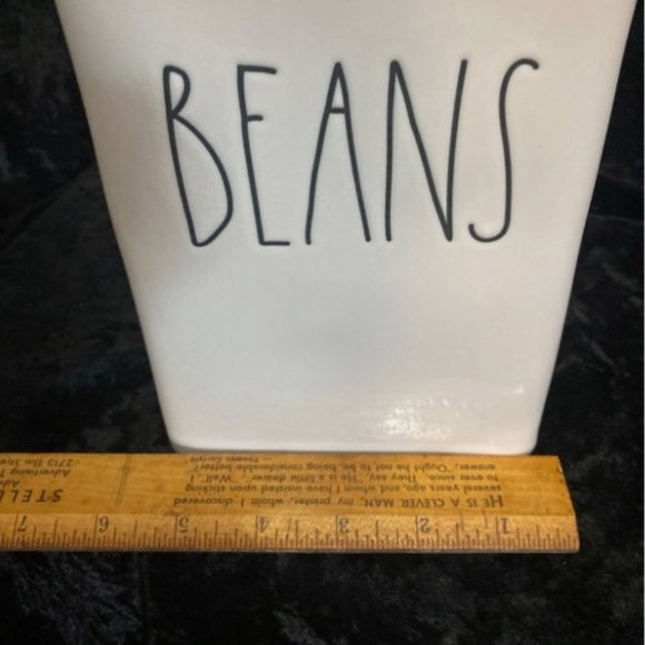 Rae Dunn Beans canister - Picture 3 of 4